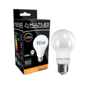 MULTILED LAMPARA 10w CALIDA x 1u